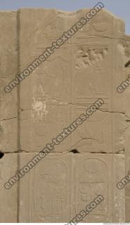 Photo Texture of Symbols Karnak 0157